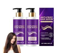Siero Capelli Anti Doppie Punte e Anti Crespo, Volumizzante e Lucidante, per Capelli Secchi e Fragili - Confezione da 2