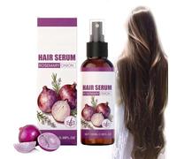 Siero Capillare Con Cipolla E Rosmarino, Spray Con Olio Di Cipolla Rossa Per La Crescita Dei Capelli, Spray Idratante Olio Per Capelli Capelli Capelli Capellari E Capelli Serum (1 Pz)