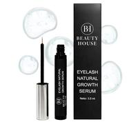 Siero Ciglia Allungante e Rinforzante per la Crescita delle Ciglia - Lash Serum Nutriente a Effetto Naturale - Ciglia più Lunghe, Forti e Dense - Beauty House