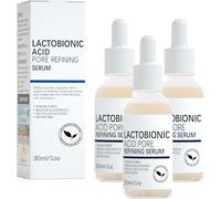 Siero con Acido Lattobionico per Restringere i Pori, Liquido Viso per Ridurre le Rughe Sottili, Anti-Pori, Rassodante Liftante, per Uomo e Donna