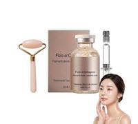 Siero Coreano,Effetto Lifting dalla Prima Applicazione，Attenua Le Rughe | Siero Viso Coreano Con Peptidi di Seta e Collagene，per Tutti i Tipi di Pelle 30ML，Idrata In Profondità
