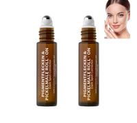 Siero correttore di macchie marroni con rullo, solvente viso e corpo, correttore di macchie solari e vecchiaia, siero schiarente melasma iperpigmentazione vitamina C niacinamide (2pcs)