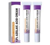 Siero di acido azelaico, 12% crema di acido azelaico, niacinamide e acido ialuronico per viso, crema viso, equilibrio, levigante pelle sensibile e macchie 20 g (M, 2 pezzi)