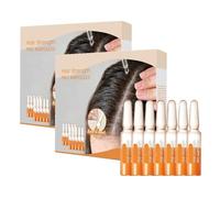 Siero di ampoule per capelli, lozione per capelli per danni e peli asciutti, riparazioni e promuove la crescita, olio di ricrescita del cuoio capelluto, una forza di forza dei peli ampoule (2pcs)