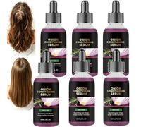 Siero di cipolla per il nutrimento dei capelli, siero idratante leggero non grasso con rosmarino di cipolla e biotina per il diradamento dei capelli- condizionatore quotidiano Leave-in. (6pcs)