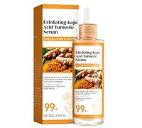 Siero Di Curcuma All'acido Cogico, Levigante Della Struttura Della Pelle, 100 G, Liquido Schiarente, Liquido Per La Cura Del Viso, Formula Leggera Idratante, Per Viaggi Quotidiani A Casa, Notte, Matti