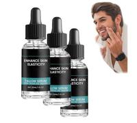Siero di faccia di sego di manzo, idratante per il viso sego di manzo nutrito con erba naturale, anti -gocce e siero di giorno e notturno, riduci le rughe e le rughe (3PCS)