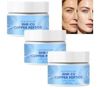 Siero di peptidi di rame per il viso, crema di peptidi di rame per la fermezza della pelle, idratante viso anti-invecchiamento ad alta potenza, crema di peptidi rame idratante (3pcs)