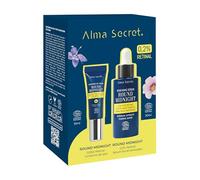 Siero facciale 0,2% retinale multi-incapsulato + contorno occhi antirughe idratante + maschera rilassante inclusa cura notturna tutti i tipi pelle siero ringiovanente rigenerante illuminante vegano