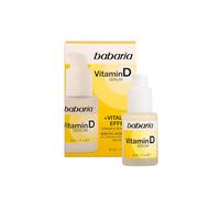 Siero facciale vitamina D 30ml Babaria - Antietà, Antiossidante, Pelle Radiante e Rivitalizzata - Uso quotidiano - Con Vitamina D3-Like, Vitamina E e Prebiotici
