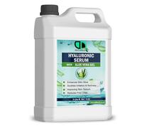 Siero ialuronico con gel di aloe vera, idratante viso per pelle secca, lenisce e migliora la luminosità della pelle, riduce le linee sottili e migliora la consistenza (5 litri)