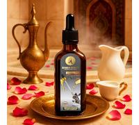 Siero idratante al 100% naturale al latte d'asina per pelle e capelli, trattamento anti-età, rigenerante e nutriente, ideale per tutti i tipi di pelle e capelli (100 ml)