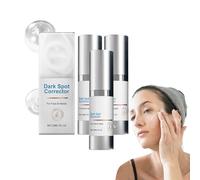 Siero illuminante correttore di macchie scure per viso e corpo - Trattamento per iperpigmentazione con siero al complesso di vitamina C, riparazione rapida del tono per macchie dell'età (3 bottiglie)