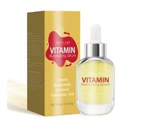 Siero Illuminante Vitaminico Per Il Viso, Ricco Di Acido Ialuronico, Booster Di Luminosità, Schiarente Per La Pelle Spenta, Rinforza La Barriera Idratante, Riduce Le Rughe (1pcs)