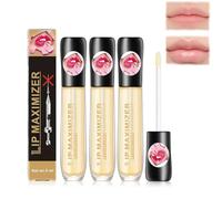 Siero Lip Plumping di vitamina E, siero Lip Plumping balsamo labbra istantaneo, Lip Plumper ialuronico, siero Lip Plumping riempimento labbra istantaneo, per idratare (3pcs)