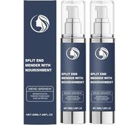 Siero nutriente idratante senza risciacquo per capelli Split End Mender, siero leggero senza risciacquo, lozione anti-crespo, ripara delicatamente le doppie punte, per donna