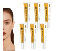 Siero occhi retinolo e retinico, booster strizzacervelli retinici anti-invecchiamento con peptidi e acido ialuronico, crema idratante occhi, liscia rughe e rughe, illumina occhiaie (6 pezzi)