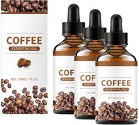 Siero Olio al Caffè, Olio di Chicchi di Caffè Spremito a Freddo, Olio Rigenerante e Rassodante, Antirughe e Illuminante, Rassoda la Pelle Delicata