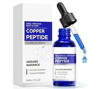 Siero peptide di rame, siero anti-invecchiamento viso Copper Peptides siero per rassodare, contro le rughe e l'idratazione intensiva | Siero per una maggiore elasticità della pelle e un capello e