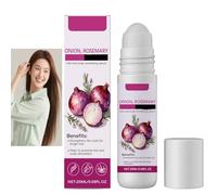 Siero per capelli di cipolla e rosmarino, siero rivitalizzante e idratante del cuoio capelluto per capelli più spessi, più forti, diradanti e voluminosi, rafforzare le radici e stimolare (1PCS)