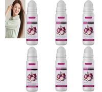 Siero per capelli di cipolla e rosmarino, siero rivitalizzante e idratante del cuoio capelluto per capelli più spessi, più forti, diradanti e voluminosi, rafforzare le radici e stimolare (6PCS)