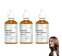 Siero per il cuoio capelluto il trattamento dei capelli, olio idratante rinforzante, siero nutriente per i/l cuoio capelluto, rinfrescante e non unto per capelli secchi e danneggiati（3pc）