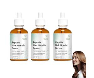 Siero per il cuoio capelluto il trattamento dei capelli, olio idratante rinforzante, siero nutriente per i/l cuoio capelluto, rinfrescante e non unto per capelli secchi e danneggiati（3pc）