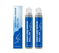 Siero per la crescita dei capelli, massaggio roll-on per la crescita dei capelli, mantiene il cuoio capelluto pulito e non grasso, migliora la lucentezza dei capelli per donne e uomini (2 pezzi)