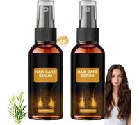Siero per la crescita dei capelli per uomo e donna, con olio di rosmarino, formula leggera e non grassa, controllo dell'effetto crespo, idratazione e sollievo dalla secchezza