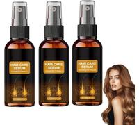 Siero per la crescita dei capelli per uomo e donna, Siero nutriente e rinforzante per il cuoio capelluto, rinforza le radici, promuove la crescita, controllo dell'effetto crespo, idratazione