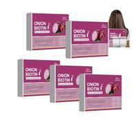 Siero per la cura del cuoio capelluto, biotina e arginina, siero idratante per la cura del cuoio capelluto e dei capelli, siero per capelli alla cipolla rossa, soluzione rivitalizzante per il cuoio