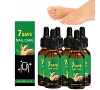 Siero per la cura delle unghie dello zenzero dell'albero del tè di 7 giorni - Olio per cuticole multiuso per crescita, riparazione e alimentazione | Adatto per unghie spesse, secche e rotte (6)