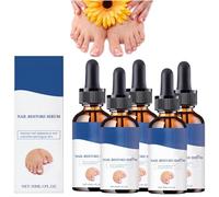 Siero per la cura delle unghie & olio cuticolare - Riparazione dell'albero del tè, indurente & stimolante della crescita, nutriente idratante per unghie danneggiate, migliora la salute e l'aspetto (5)