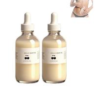 Siero per la pancia, olio idratante per la pancia, nutrimento ed elasticità della pelle, cura dell'aspetto delle smagliature, formula botanica naturale, 100 ml (2)
