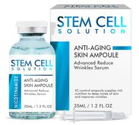 Siero per le cellule staminali per il viso, anti-invecchiamento microneedling, ammorbidisce le rughe della pelle e l'ottusità, dona nuova luminosità alla pelle, adatto a tutti i tipi di pelle, 35 ml