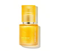 Siero per styling ad alta lucentezza 24K - 50 ml / 1,69 FlOz, Siero essenziale quotidiano per la cura dei capelli 10 IN 1 Oro 24K, Ammorbidisce i capelli con olio di mandorle e olio di macadamia per c