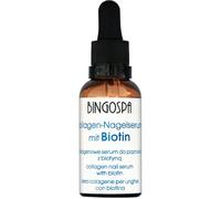 Siero per unghie al collagene con biotina 30 ml BINGOSPA per unghie danneggiate, rigenerazione e crescita, contro la fragilità