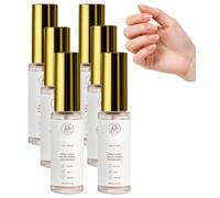 Siero per unghie per la crescita e la forza, indurente trasparente, siero per la cura delle unghie delle mani e dei piedi, facile da applicare per scheggiare le unghie, aiuta a crescere (6PCS)