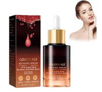 Siero perfezionatore dell'età dell'oro, siero anti-invecchiamento di aumento del collagene, siero del viso, pelle rassodata per tutti i tipi di pelle (1pcs)