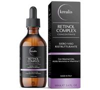 Siero Retinolo Viso Antirughe 100ml con Niacinamide, Ialuronico, Vitamina C