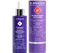 Siero Retinolo Viso Puro 0,10% 100ML BIO | Antirughe, Rassodante, Illuminante | Acido Ialuronico & Peptidi | Oli di Camelina, Oliva & Curcuma | Dermatologicamente Testato, Made in Italy