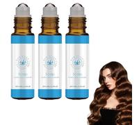 Siero Roll-On Avanzato per la Crescita dei Capelli, Arricchito con Vitamina E e Oli Naturali, Promuove la Crescita, Riduce la Caduta, Nutre, Per Uomini e Donne, Per Tutti i Tipi di Capelli,3pcs
