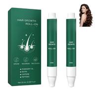 Siero Roll-On per la Crescita dei Capelli 2026, Olio per Capelli al Rosmarino e Zenzero, Applicatore Roll-On Leggero e Non Grasso, Adatto Sia per Uomini che per Donne