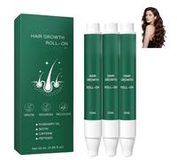Siero Roll-On per la Crescita dei Capelli 2026, Olio per Capelli al Rosmarino e Zenzero, Applicatore Roll-On Leggero e Non Grasso, Adatto Sia per Uomini che per Donne