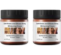 Siero schiarente per nocche scure, cura delle ascelle per la routine quotidiana, uniforma il tono della pelle, crema sbiancante potente per nocche, ginocchia, gomiti, cosce, ascelle e collo（2Pcs）