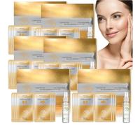 Siero triplo collagene, set di essenza di collagene spiropeptide, antirughe, rassodante e idratante, per donne con essenza peptide, sollevamento immediato della pelle (6box)