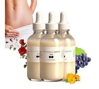 Siero True Belly, Olio Rassodante E Idratante Per Il Ventre, Nutrimento E Sostegno Dell'elasticità Della Pelle, Cura Dell'aspetto Delle Smagliature, Per Tutti I Tipi Di Pelle (3pcs)