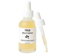 Siero True Belly, Olio Rassodante e Idratante per la Pancia, Formula Botanica Naturale, Nutrimento della Pelle, Trattamento per le Smagliature, Per tutti i Tipi di Pelle