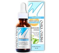 Siero Viso Acido Ialuronico Puro Antirughe e Antimacchie. Formulato con Vitamina C e E, Aloe Vera Bio, Niacinamide, Pantenolo - Naturale e Senza Alcol - Dermatologicamente Testato. (60ml)