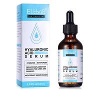 Siero Viso all’Acido Ialuronico per Viso e Occhi - Siero per il Viso di Lunga Durata, Illuminante, Antirughe e Antietà, Riduce l'aspetto di Secchezza, Linee Sottili 60ml
